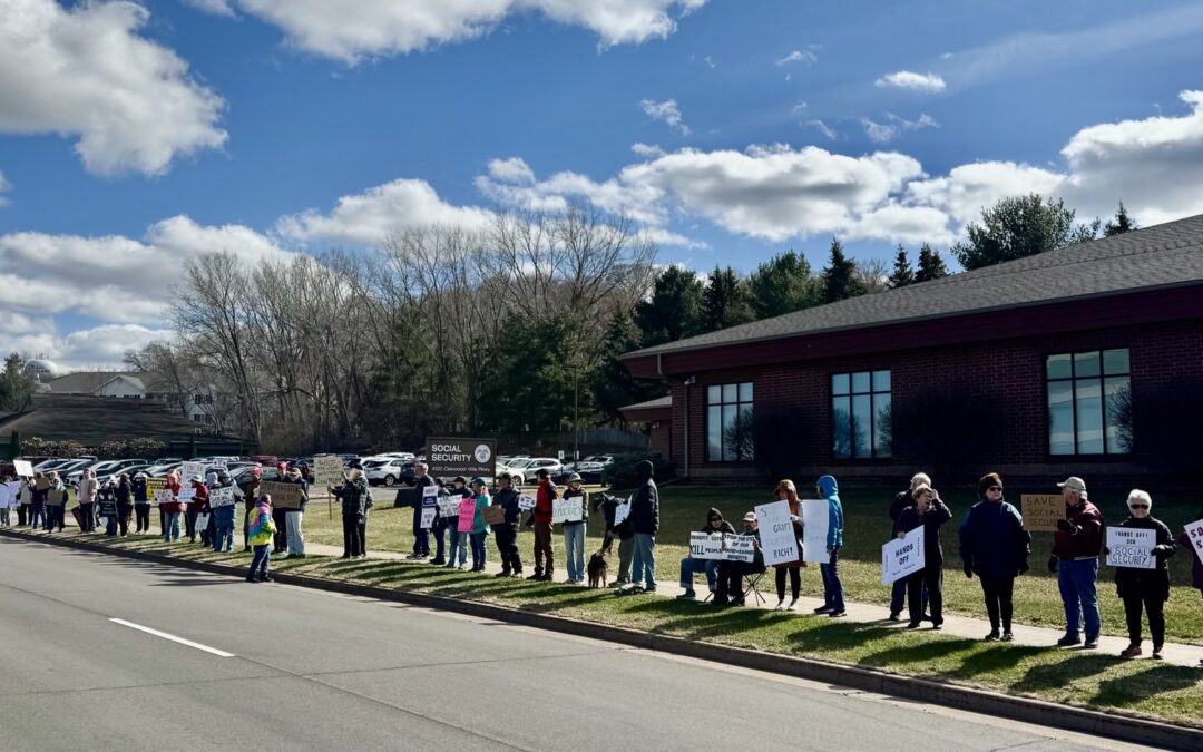 Social Security & Badgercare Protest Against the Big Ugly Bill – Week of June 15