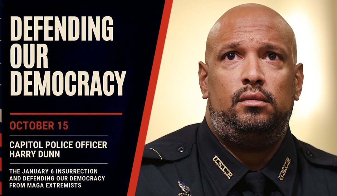 Capitol Police Hero Harry Dunn: Defending Democracy in Wisconsin